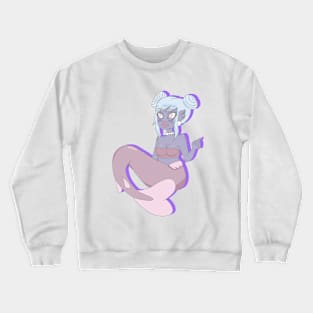 Angry Mermaid Crewneck Sweatshirt